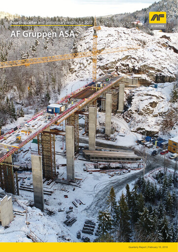 Miniature AF Gruppen Rapport trimestriel 2017-q4