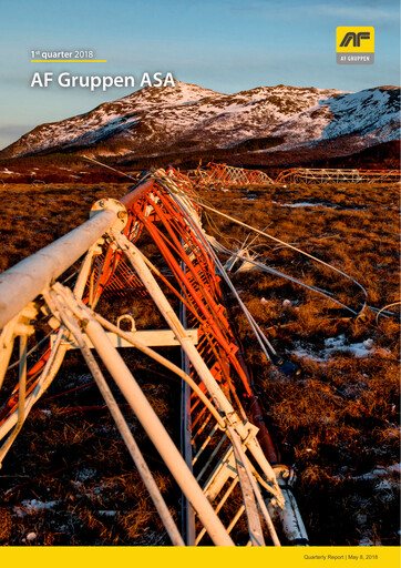 Miniature AF Gruppen Rapport trimestriel 2018-q1