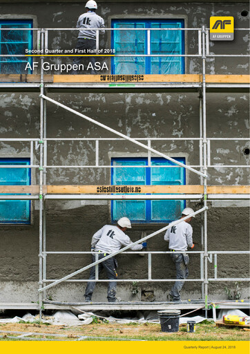 Miniature AF Gruppen Rapport trimestriel 2018-q2