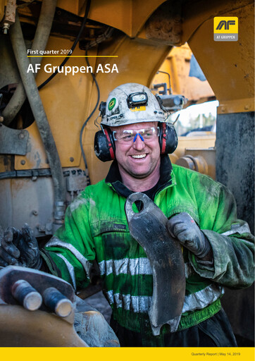 Miniature AF Gruppen Rapport trimestriel 2019-q1