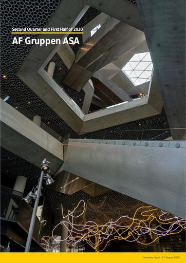 Miniature AF Gruppen Rapport trimestriel 2020-q2