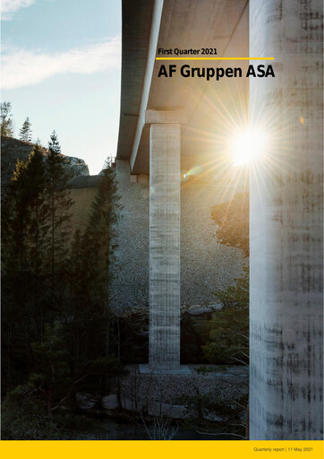 Miniature AF Gruppen Rapport trimestriel 2021-q1