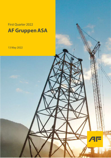 Miniature AF Gruppen Rapport trimestriel 2022-q1