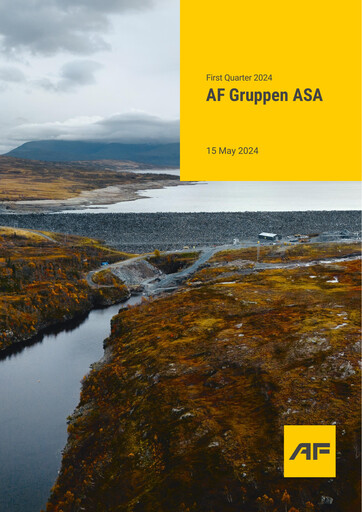 Miniature AF Gruppen Rapport trimestriel 2024-q1