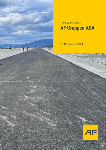 Miniature AF Gruppen Rapport trimestriel 2024-q3