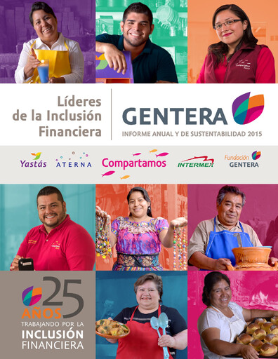 Thumbnail Gentera, S.A.B. de C.V. Sustainability Report 2015