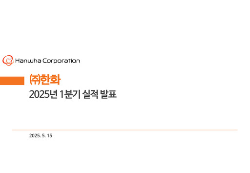 Miniature Hanwha Corporation Rapport trimestriel 2025-q1