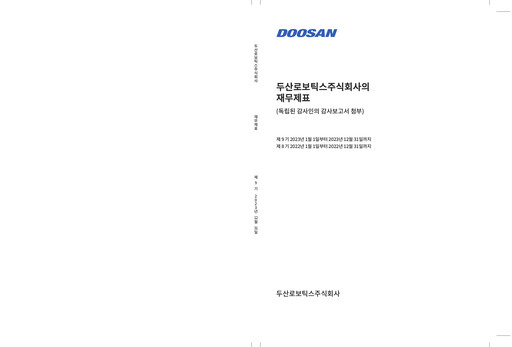 Thumbnail Doosan Robotics Financial Statement 2023