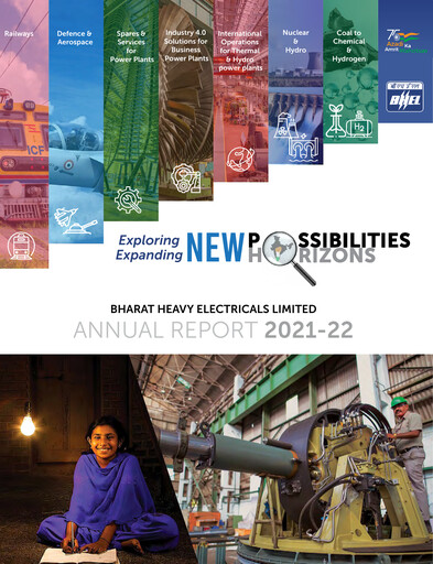 Thumbnail Bharat Heavy Electricals Limited Annual Report 2021-2022