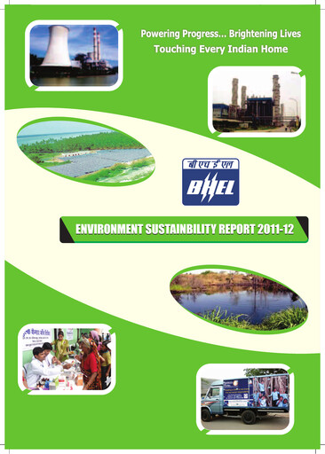 Thumbnail Bharat Heavy Electricals Limited Sustainability Report 2011-2012
