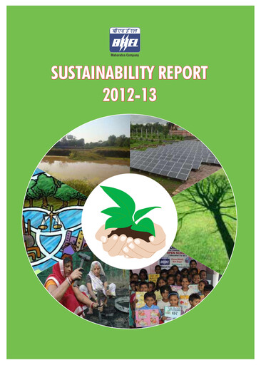 Thumbnail Bharat Heavy Electricals Limited Sustainability Report 2012-2013