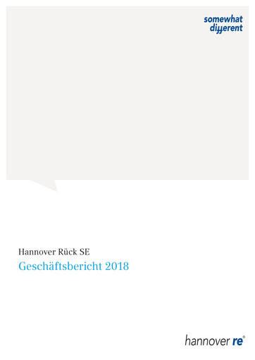 Thumbnail Hannover Rück
 Financial Statement 2018