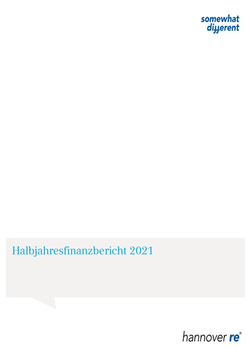 Vorschaubild Hannover Rück
 Halbjahresbericht 2021-h1