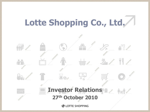Thumbnail Lotte Shopping Quarterly Report 2010-q3