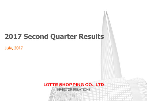 Thumbnail Lotte Shopping Quarterly Report 2017-q2