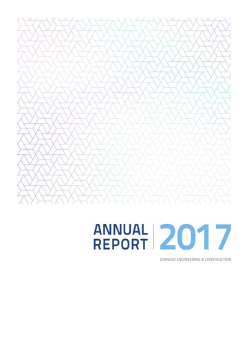 Thumbnail Daewoo Engineering & Construction Annual Report 2017