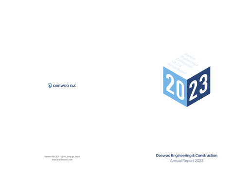 Vorschaubild Daewoo Engineering & Construction Jahresbericht 2023