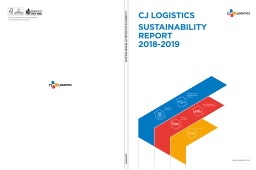 Thumbnail CJ Logistics Corporation Sustainability Report 2018-2019