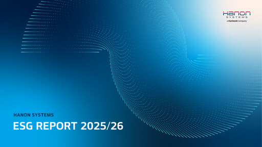 Thumbnail Hanon Systems ESG Report 2025-2026