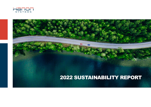 Thumbnail Hanon Systems Sustainability Report 2022