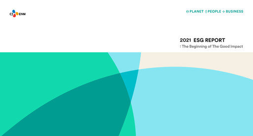Thumbnail CJ ENM CO., Ltd. ESG Report 2021