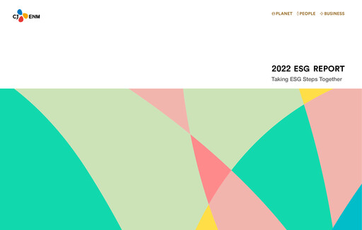 Thumbnail CJ ENM CO., Ltd. ESG Report 2022