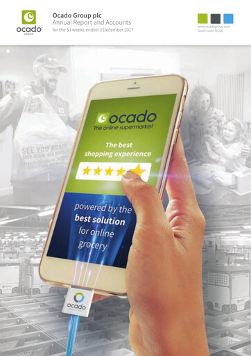 Thumbnail Ocado Annual Report 2017