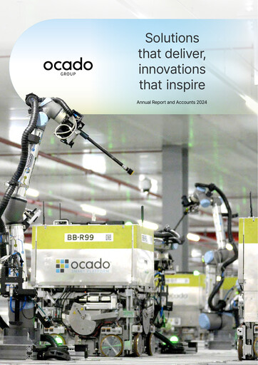 Thumbnail Ocado Annual Report 2024