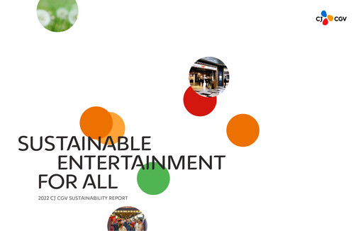 Miniature CJ CGV Co., Ltd. Rapport de durabilité 2022