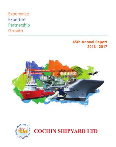 Vorschaubild Cochin Shipyard Limited Jahresbericht 2016-2017