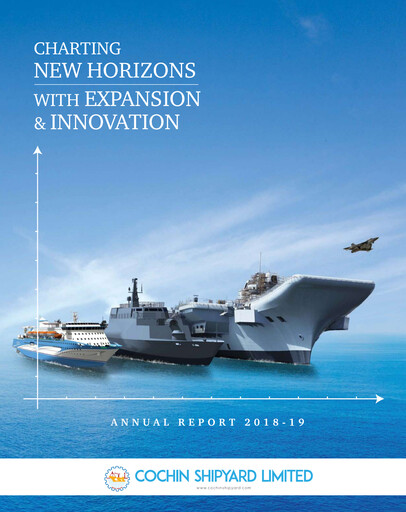 Vorschaubild Cochin Shipyard Limited Jahresbericht 2018-2019
