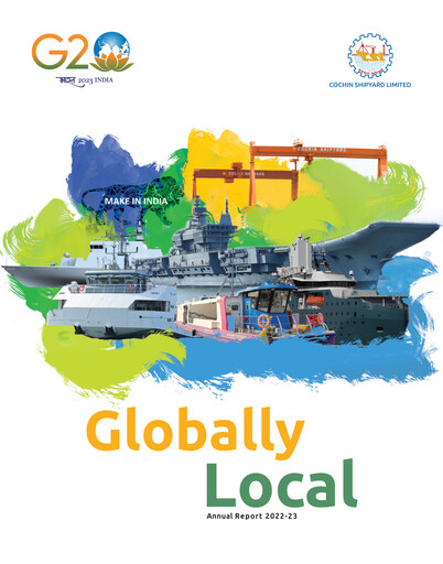 Vorschaubild Cochin Shipyard Limited Jahresbericht 2022-2023