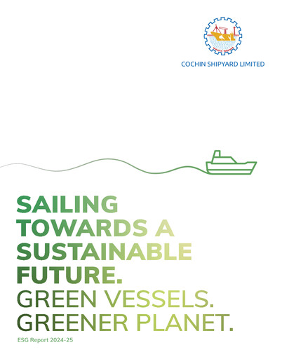 Thumbnail Cochin Shipyard Limited ESG Report 2024-2025