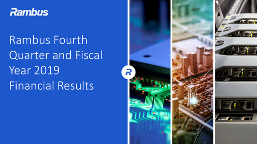 Thumbnail Rambus Quarterly Report 2019-q4