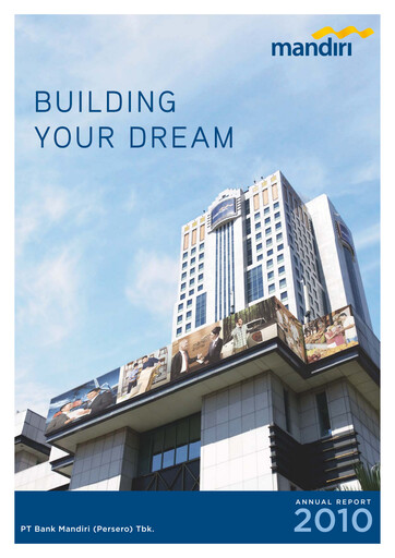 Thumbnail Bank Mandiri Annual Report 2010
