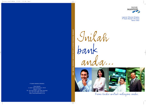 Thumbnail Bank Mandiri Annual Report 2002