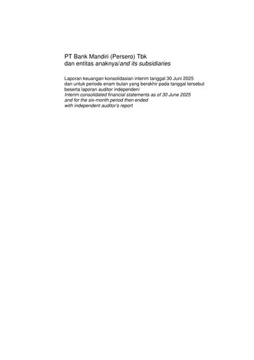 Thumbnail Bank Mandiri Half-year Report 2025-h1