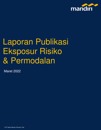 Thumbnail Bank Mandiri Quarterly Report 2022-q1