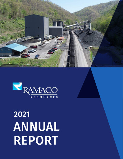 Thumbnail Ramaco Resources
 Annual Report 2021