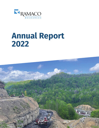 Thumbnail Ramaco Resources
 Annual Report 2022