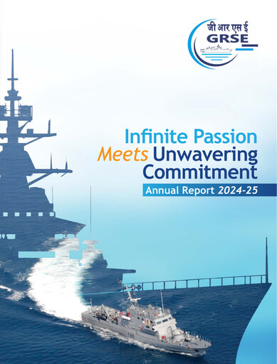 Thumbnail Garden Reach Shipbuilders & Engineers Limited Annual Report 2024-2025