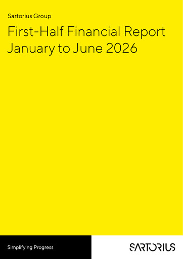 Thumbnail Sartorius Half-year Report 2026-h1