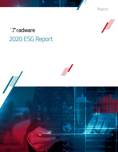 Thumbnail Radware ESG Report 2020