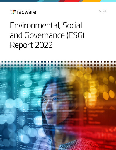 Thumbnail Radware ESG Report 2022