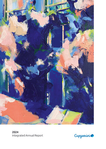 Thumbnail Capgemini Annual Report 2024