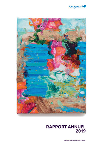 Thumbnail Capgemini Annual Report 2019