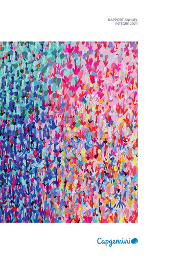 Thumbnail Capgemini Annual Report 2021