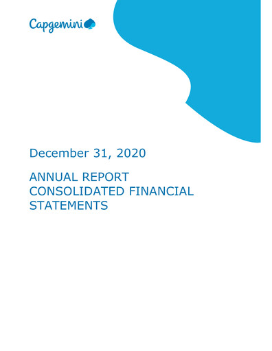 Thumbnail Capgemini Financial Statement 2020