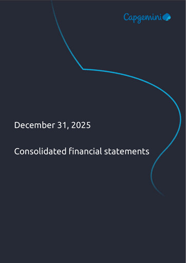 Thumbnail Capgemini Financial Statement 2025