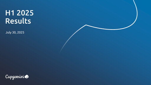 Thumbnail Capgemini Half-year Report 2025-h1